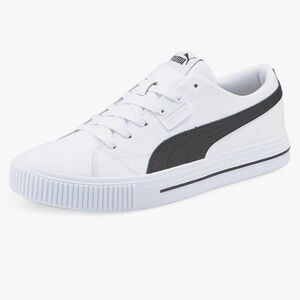 Puma White and Black Athletic Shoes